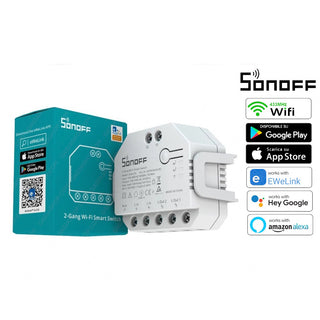 Interruttore smart SON/OFF DualR3R wireless WiFi con app