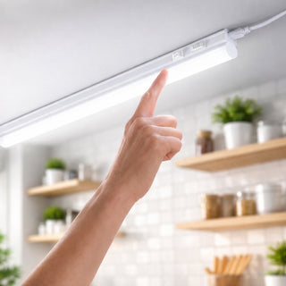 Sottopensile led con interruttore 30 60 90 120 cm 5 9 14 18 watt tecnologia CCT
