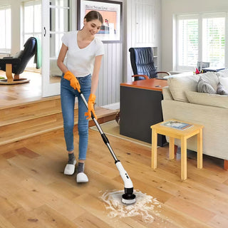 Spazzola elettrica rotante multifuzione con 9 accessori ricaricabile