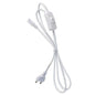 Cavo con jack da 3 pin con spina ed interruttore cavetto per sottopensile led reglette attacco t5 150 cm