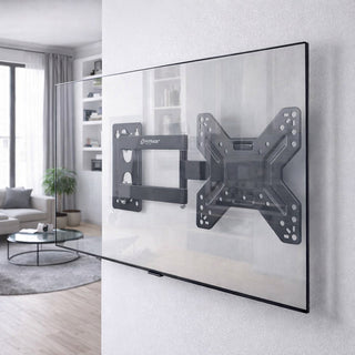 Staffa tv da 14 a 45 pollici attacchi vesa 75x75-200x200 estensibile