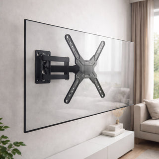 Staffa tv da 26 a 55 pollici attacchi vesa 75x75-400x400 snodabile