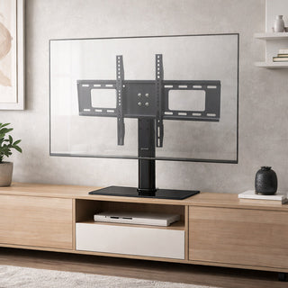Supporto tavolo staffa tv da 26"-55" attacchi vesa 100x100-600x400