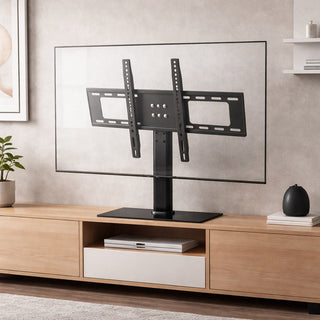 Supporto tavolo staffa tv da 26"-55" attacchi vesa 100x100-600x400