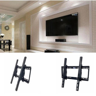 Staffa tv 40”-80” supporto inclinabile a muro attacchi vesa 400x600 mm