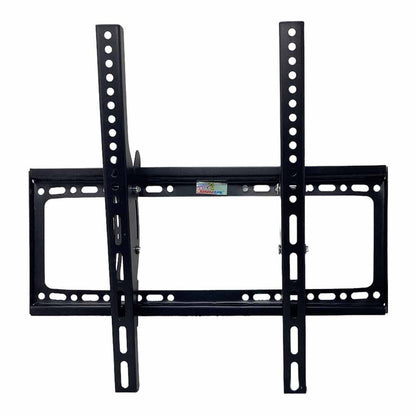 Staffa tv da 26” a 55” pollici supporto inclinabile a muro per televisore plasma lcd schermo attacchi vesa 400x400 mm