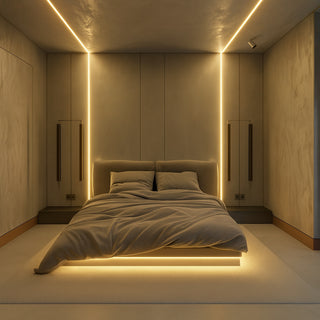 Striscia strip led 2835 12V 5 metri 90 Watt luce fredda calda naturale