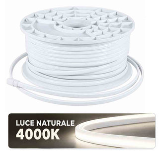Strip led COB flessibile 13w 1Mt 220V luce 3000k 4000k 6500k IP65