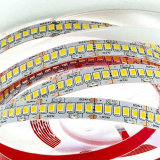 Striscia strip led 2835 24V 5 metri 61 Watt luce fredda calda naturale