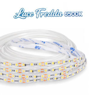 Striscia LED 24V 10M 100W profilo silicone flessibile luce uniforme