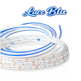 Striscia LED 24V 10M 100W profilo silicone flessibile luce uniforme