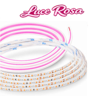 Striscia LED 24V 10M 100W profilo silicone flessibile luce uniforme