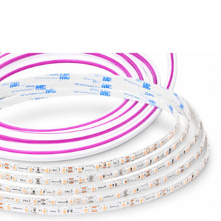 Striscia LED 24V 10M 100W profilo silicone flessibile luce uniforme