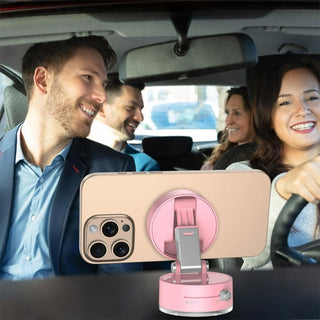 Supporto magnetico con ventosa a vuoto per telefono regolabile 360°