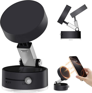 Supporto magnetico con ventosa a vuoto per telefono regolabile 360°