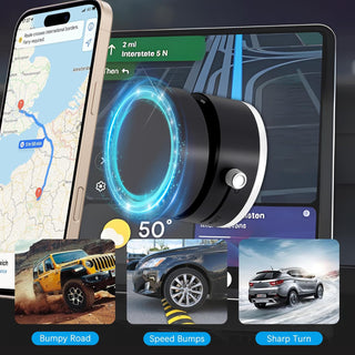 Supporto magnetico con ventosa a vuoto per telefono regolabile 360°