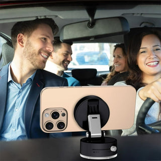 Supporto magnetico con ventosa a vuoto per telefono regolabile 360°