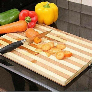 Tagliere rettangolare in legno zebrato con gancio varie misure