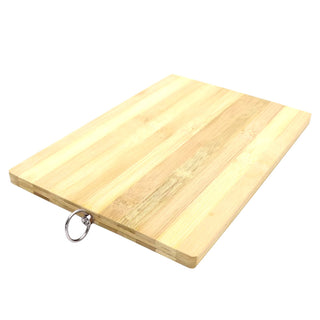 Tagliere rettangolare in legno zebrato con gancio varie misure