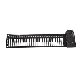 Tastiera musicale in silicone pieghevole 49 tasti  batteria usb