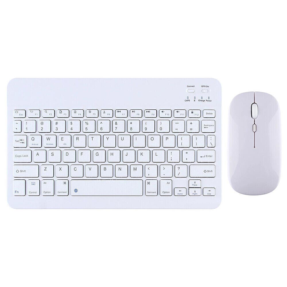 Mini tastiera e mouse bluetooth per cellulari tablet pc tastiera portatile ultra sottile ricaricabile
