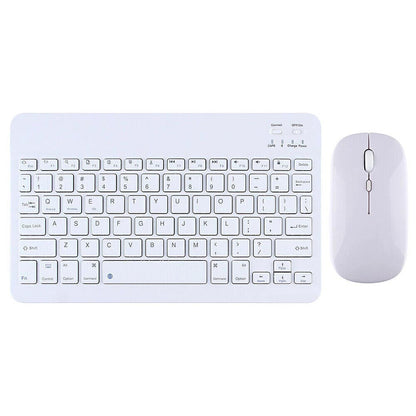 Mini tastiera e mouse bluetooth per cellulari tablet pc tastiera portatile ultra sottile ricaricabile