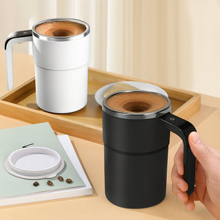 Tazza miscelatore elettrica termica con display per latte caffè 300 ml