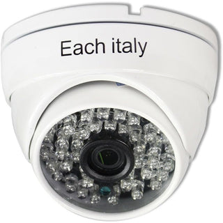Telecamera dome ahd 3 mpx 48 led Ir infrarossi lente 3,6 mm 1080p