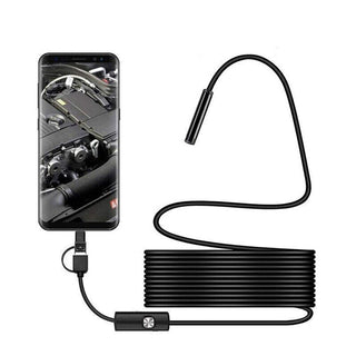 Telecamera endoscopica impermeabile Android 6 LED 5m Type-C USB App