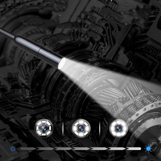 Telecamera endoscopica con dysplay 2” 5 metri 8 led zoom 2X HD 1080P