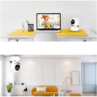 Telecamera WI-FI motorizzata motion detection registrazione sd indoor