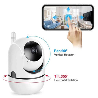 Telecamera WI-FI motorizzata motion detection registrazione sd indoor