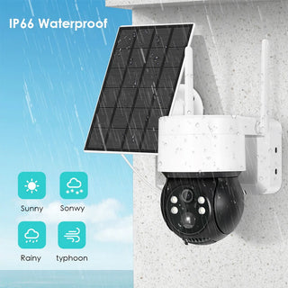 Telecamera WI-FIcon pannello solare 4G da esterno PTZ IP65