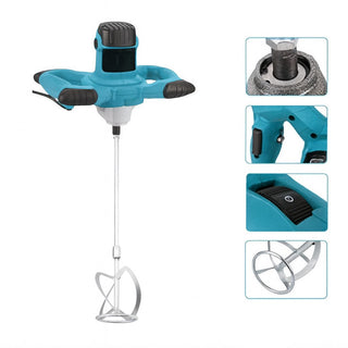 Impastatore elettrico 1500W trapano miscelatore con frusta 6 velocità