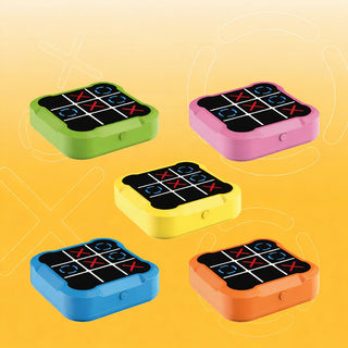 Gioco elettronico portatile Tris 3 in 1 Tic Tac Toe memoria velocità