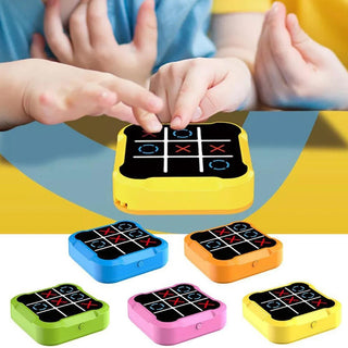 Gioco elettronico portatile Tris 3 in 1 Tic Tac Toe memoria velocità