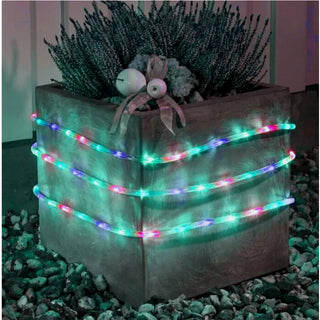 Tubo luminoso a led luci di natale multicolor rgb 8 modalità di giochi