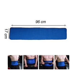 Tutore per schiena regolabile fascia elastica con chiusura strappo