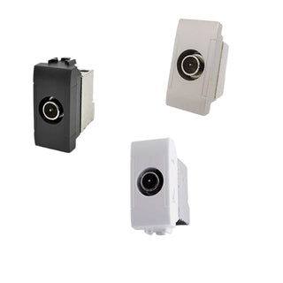 Presa TV passante compatibile living light international air maschio