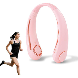 Ventilatore da collo regolabile 3 velocità ricaricabile usb