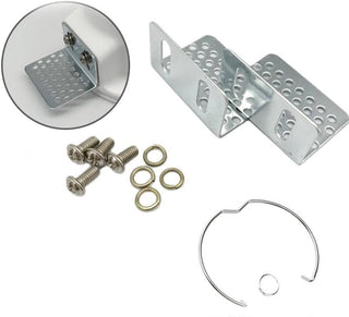 Portafaretto da incasso in gesso a scomparsa quadrato per faretti GU10