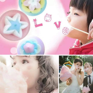Macchina per zucchero filato per feste bambini Cotton Candy 400 Watt