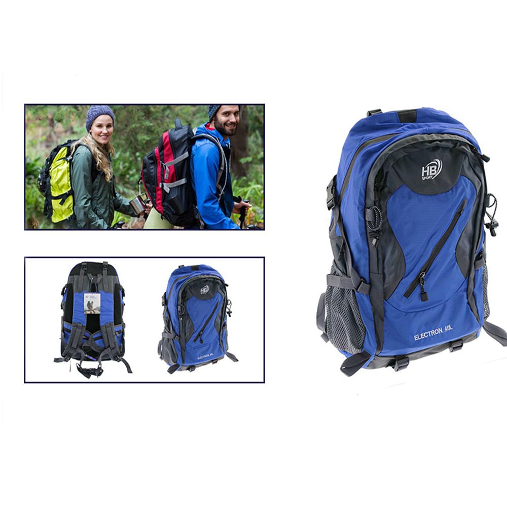 Zaino da hiking trekking sportivo 40L per viaggio mare montagna campeggio escursionismo zainetto leggero