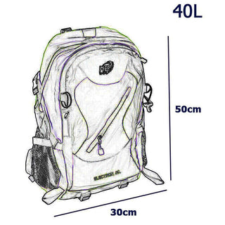 Zaino da hiking trekking sportivo 40L per viaggio escursionismo