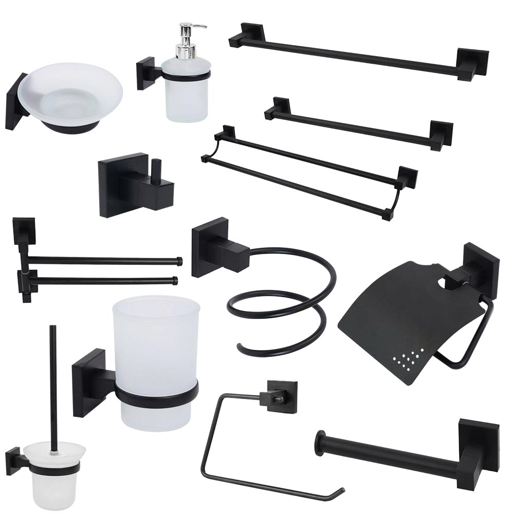 Portasciugamani da bagno, set di portasciugamani da bagno da 8 pezzi, accessori da bagno in acciaio inossidabile Portasciugamani, acciaio inossidabile | Leroy Merlin Portasciugamani da bagno, set di portasciugamani da bagno da 8 pezzi, accessori da bagno in acciaio inossidabile Portasciugamani, acciaio inossidabile | Leroy Merlin