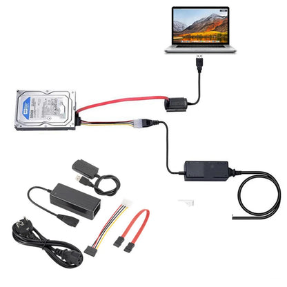 Cavo adattatore convertitore IDE sata 3,5 e 2,5" HD pc porta USB 2.0 hard disk