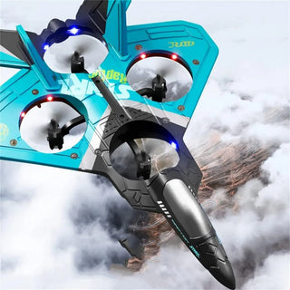 Aereo telecomandato con sensore di movimento aeroplano con luci