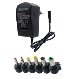Alimentatore universale 3 a 12V con Switch 6 connettori intercambiabili