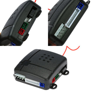 Sistema allarme auto antifurto universale sirena 15W 2 telecomandi