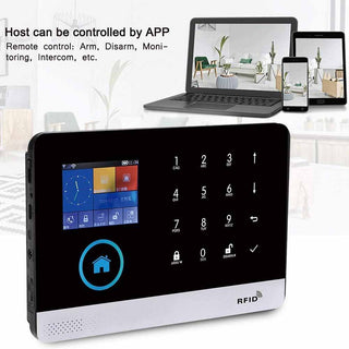 Sistema di allarme di sicurezza gsm wireless completo con app sms